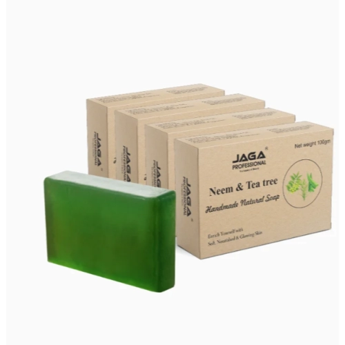 Neem & Tea Tree Handmade Natural Soap (Pack of 4)